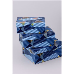 Набор подарочных коробок 3 в 1 «Golden diamonds», 18*12*7-21*14*8.5-23*16*9.5