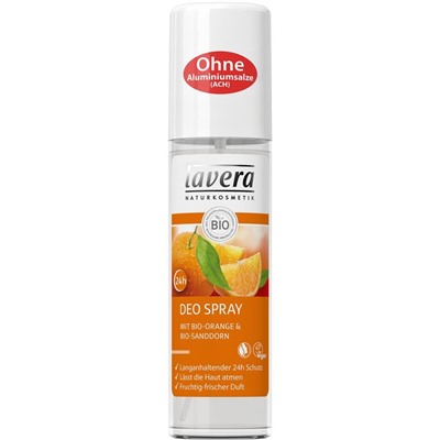 Lavera (Лавера)  Bio-Orange & Bio-Sanddorn Deodorant Spray Дезодорант Спрей, 75 мл
