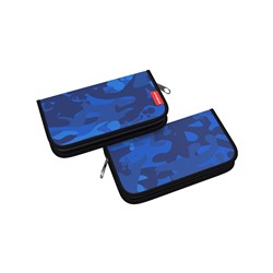 Пенал-книжка без наполнения ErichKrause® 110x205x25мм Sea Camo