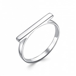 Кольцо родированное серебро 925*