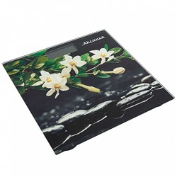 Весы 180 кг 26×26 см электронные напольные АКСИНЬЯ КС-6006 "Гармония"