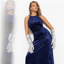 Платье с акцентной спинкой, Без границ