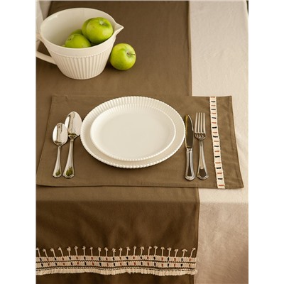 Салфетка под приборы Nomad grid из коллекции Ethnic, 33х48 см