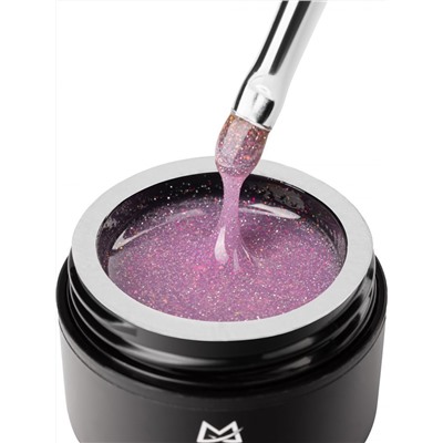 Manita Professional Гель моделирующий для ногтей с хлопьями юки / Builder Gel Flash №02, 15 мл