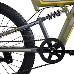 Велосипед 24" Rocket Azkar Pro, цвет хаки, размер 15"