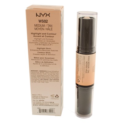 Корректор NYX Wonder Stick Highlight And Contour Stick 2in1 № WS02 4 g