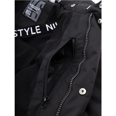 Куртка утепленная для мальчика NIKASTYLE 4м5124 черный д24 Nikastyle
