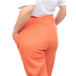 09 ORANGE Брюки спортивные женские на флисе (100% хлопок) 7986