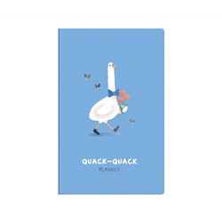 Планер недатированный, 32л., 135*210мм, на скобе MESHU "Quack-Quack", матовая ламинация, выборочный лак