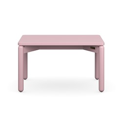 Столик кофейный Saga, 50х70 см, розовый
