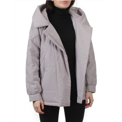 903 GRAY BEIGE Куртка демисезонная женская (100 гр. синтепон)