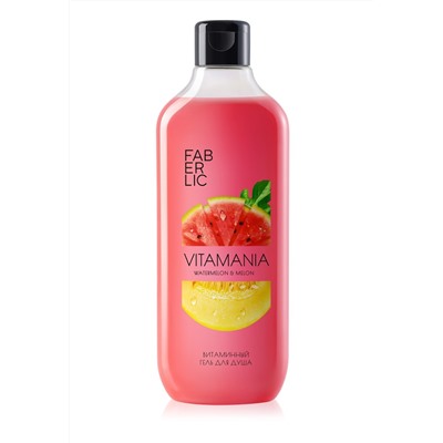 Витаминный гель для душа «Арбуз и дыня» Vitamania