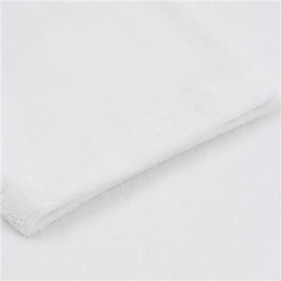 Халат махровый с капюшоном женский SL HOME: Basic "Блан де Блан", р-р XL, 100% хл, 420 г/м2