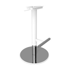 Стул барный SHT-ST36/S128
                        ночное затмение / хром / белый муар