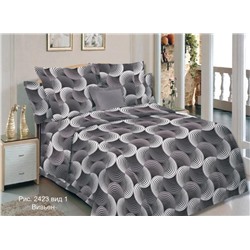 Постельное белье бязь Ф-ка Красная талка / Вивьен темно-коричневый