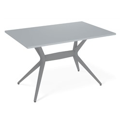 Стол SHT-TU30-2 SHT-TT55 120/80 МДФ/АБС-пластик
                        серый / серый