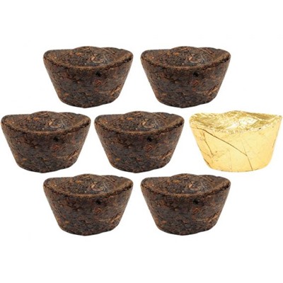 Пу-Эр Шен Бао Янь [2010; Провинция Юньнань; Menghai Li Ming Tea Factory], 9 лет, 500 гр