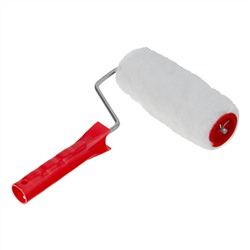 Валик "Искусственный мех", в сборе, 150 мм, D 48 мм, D ручки 6 мм, крепление шплинтом Сибртех