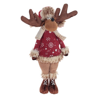 GAEM Игрушка набивная "Олень", L39 W16 H56 см, 2в.