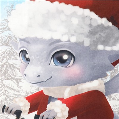 Полотенце новогоднее "Этель" Let it snow 40х73 см, 100% хл, саржа 190 г/м2