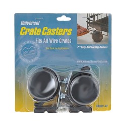 Колёса для клеток Midwest Universal Crate Caster универсальные, 2 шт
