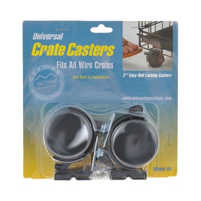 Колёса для клеток Midwest Universal Crate Caster универсальные, 2 шт