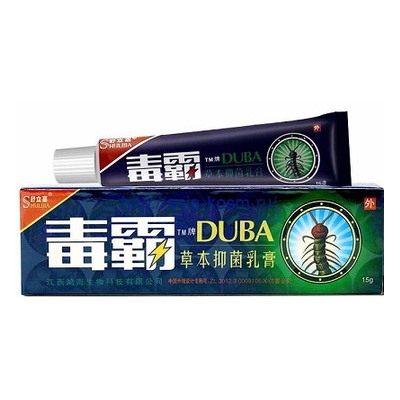 Китайская мазь Duba от псориаза, экземы, лишая.