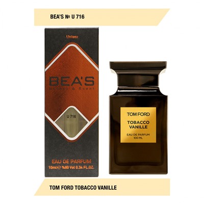 Парфюм Beas Tom Ford Tobacco Vanille unisex U716 10 ml