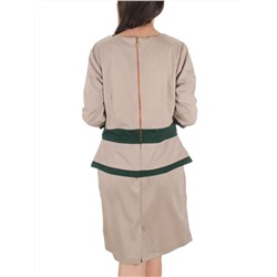 2017 BEIGE Платье женское (50% хлопок, 50% полиэстер)