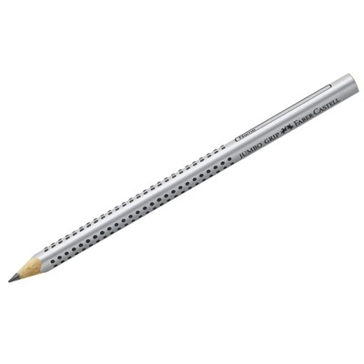 Карандаш ч/г Faber-Castell "Jumbo Grip " HB, трехгран., утолщен., заточен.