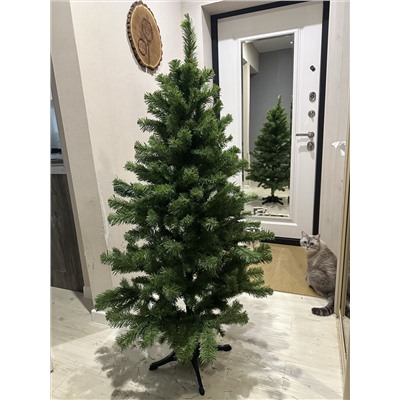 Искусственная ёлка «ЕлкиТорг. Лесная», 120 см, d нижнего яруса 80 см, 264 ПВХ ветки отгибаются