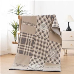 Муслиновое мягкое комфортное пляжное банное полотенце 70x140