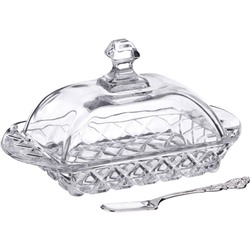 МАСЛЕНКА "MUZA" + НОЖ 17*11*9 СМ. (КОР=24ШТ.)