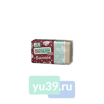 Мыло туалетное Народное Банное, 140 гр.