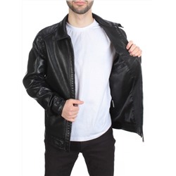 222 BLACK Куртка из эко-кожи мужская