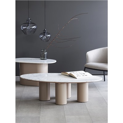 Столик кофейный Mojo, 120х65,5 см, бежевый