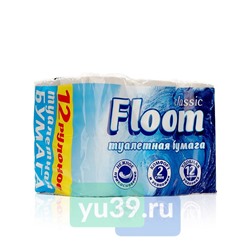 Туалетная бумага Floom, 2 сл., 12 рул.