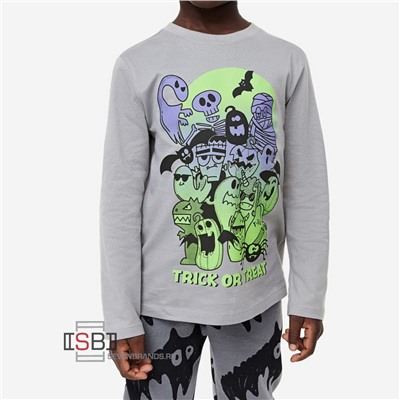 H&M, 595819, Футболка д/р