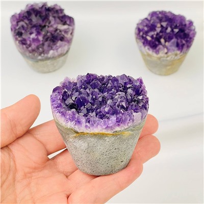 Радуга Самоцветов Друза Аметиста резная