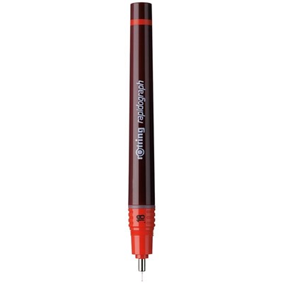 Рапидограф Rotring 0.18 мм пластик. корпус, картридж с чернилами