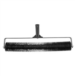 Валик игольчатый для наливных полов с рамой, острая игла, 500 мм Сибртех