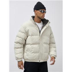 Куртка двухсторонняя мужская молодежная зимняя хаки цвета 25311TK