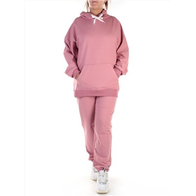 Y314-2 PINK Спортивный костюм женский (100% хлопок)