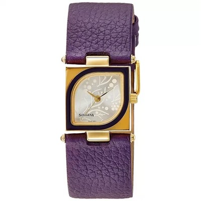 Наручные часы с ассиметричным циферблатом, Asymmetrical Shape Watch, произв. Sonata