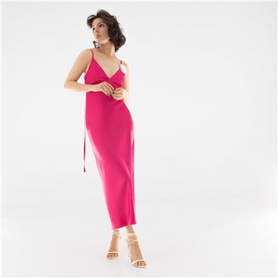 Платье из шелка, Очарование роскоши (pink)