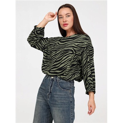 Блузка Астрид зелёный ИвК