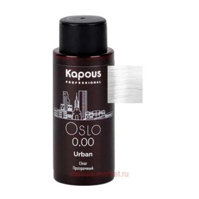 Kapous Полуперманентный жидкий краситель для волос "Urban" 60мл 0.00 LC Осло