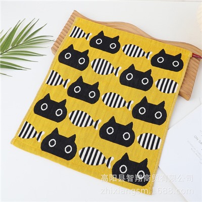 Cotton gauze towel, children's scarf for kindergarten, wholesale