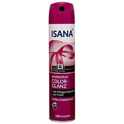 ISANA Haarspray Color-Glanz Лак для волос Сияние цвета экстра сильная фиксация 250 г