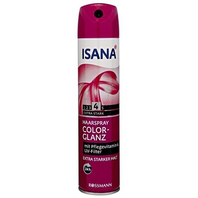 ISANA Haarspray Color-Glanz Лак для волос Сияние цвета экстра сильная фиксация 250 г
